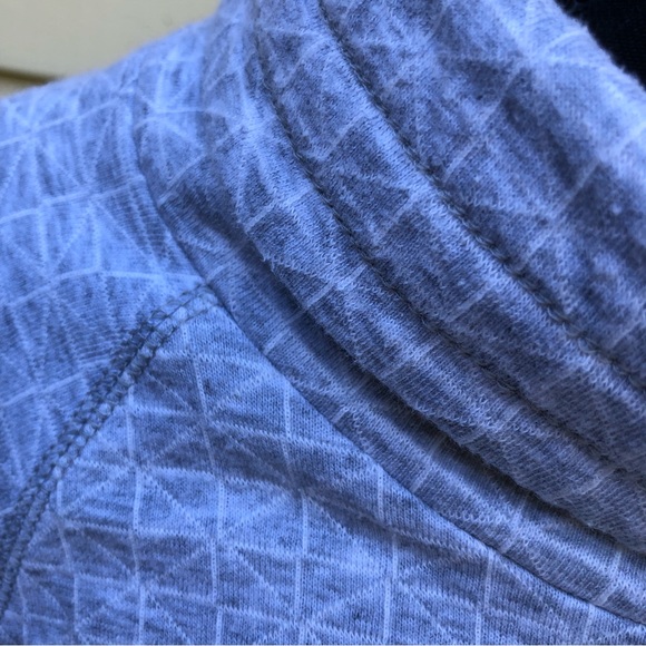 T by Talbots Funnel Neck Gray Top, Size M - Picture 5 of 12